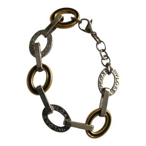 Bulgari Silver and Gold Bracelet